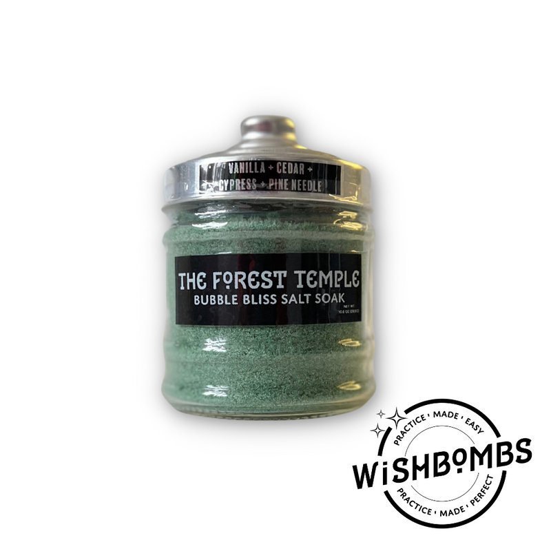 The Forest Temple Bubble Bliss Salt Soak