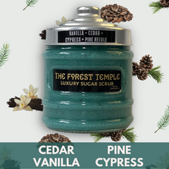 The Forest Temple Luxury Sugar Scrub Scent